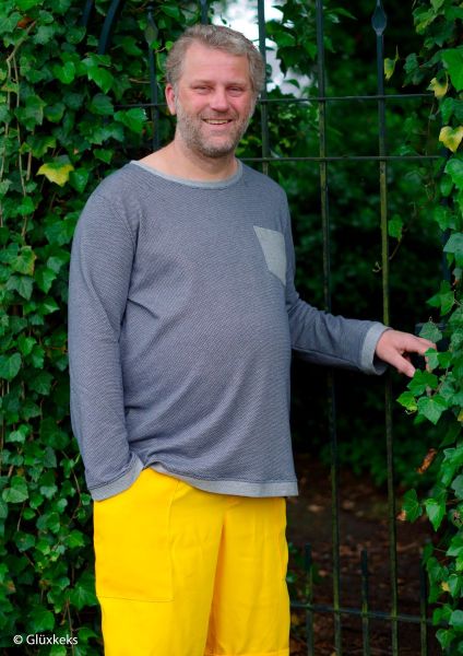 Hose aus TENCEL™ Lyocell Webware uni gelb – Hannah von Swafing