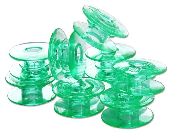 10 Unterfaden Spulen für Husqvarna Nähmaschinen 21,3 x 10,5mm