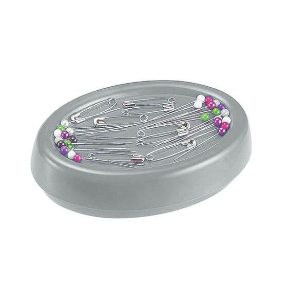 Magnetisches Nadelkissen grau