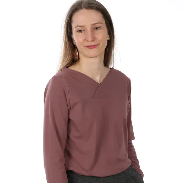 Schnittmuster FRAU YOLA • Shirt mit Passe von Studio Schnittreif • Gr. XS-XXL
