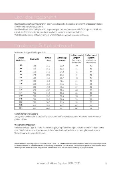 Lillesol basics No.29 Raglan-Shirt