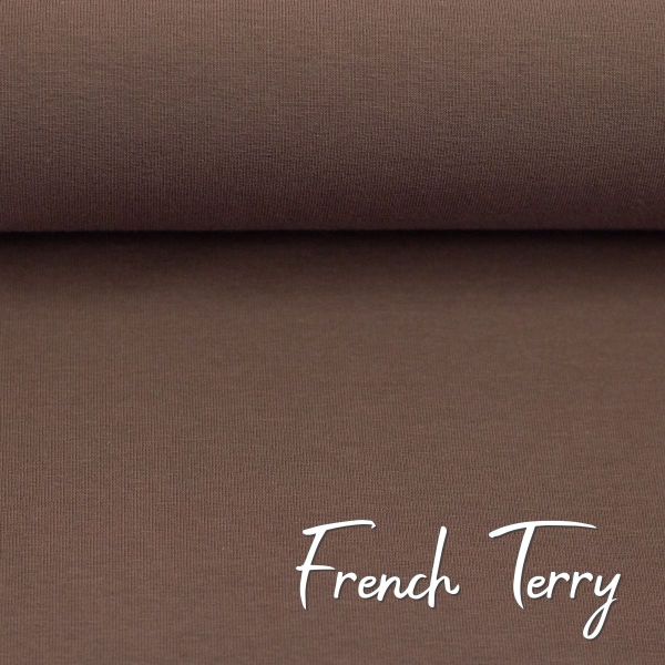 French Terry Pfefferbraun Peppercorn – Sweat MAIKE von Swafing | 245g