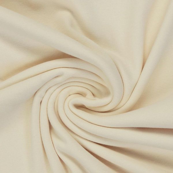 Bündchen glatt im Schlauch creme beige - HEIKE von Swafing