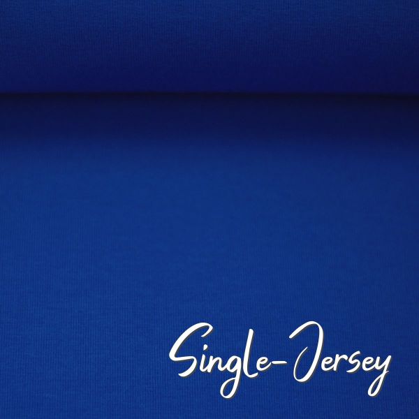 Single Jersey royalblau - Baumwolljersey VANESSA von Swafing
