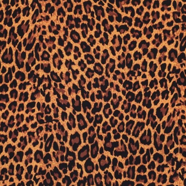 LENZING™ ECOVERO™ Viskose Leo Animal Print braun - nachhaltiger Modestoff