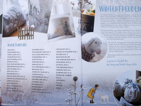 Winterfreuden - Schäfchenschöne Handarbeiten von acufactum Ute Menze