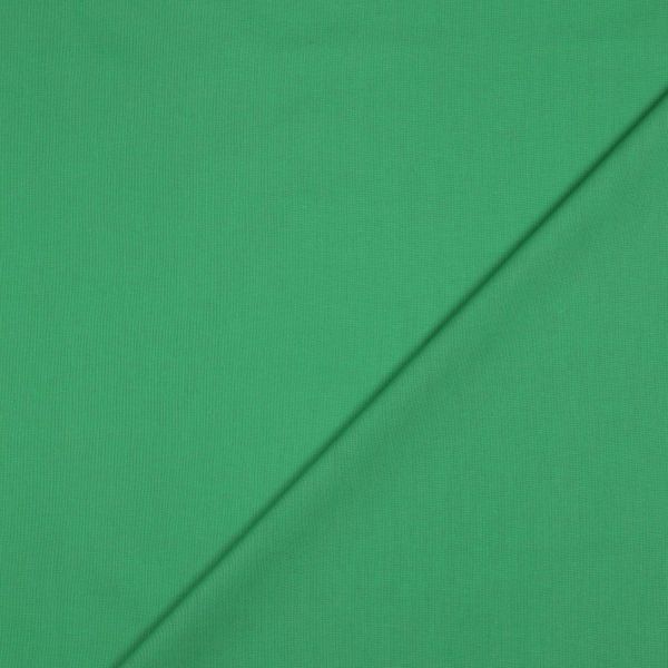 Baumwollstoff uni grün - Baumwolle Popeline – Cotton Poplin kelly green