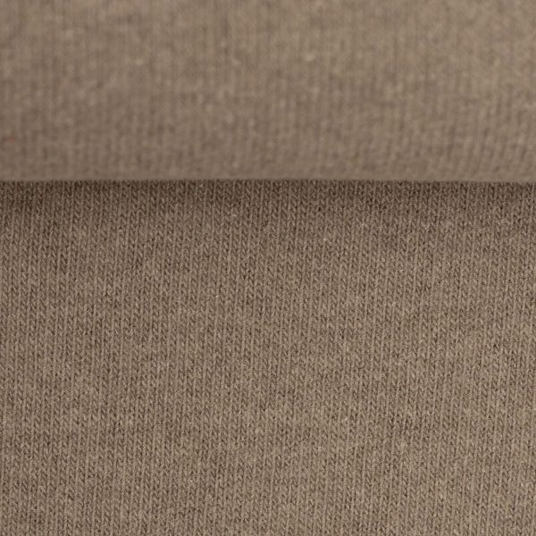 Weicher dicker Strickstoff in beige – Strick Bono von Swafing