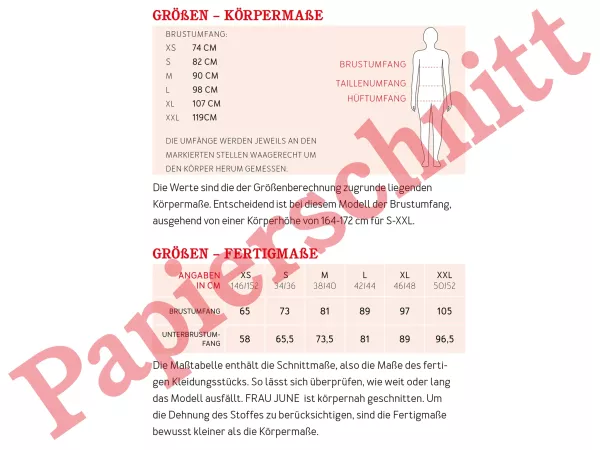 Schnittmuster FRAU JUNE • Bikini Yoga Top von Studio Schnittreif • Gr. XS-XXL