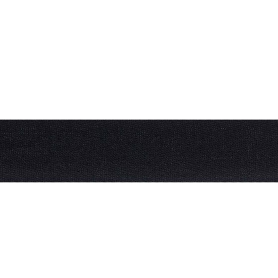 4m Köperband schwarz 2cm breit – Fischgrät Baumwoll Nahtband Einfassband Saumband Gurtband
