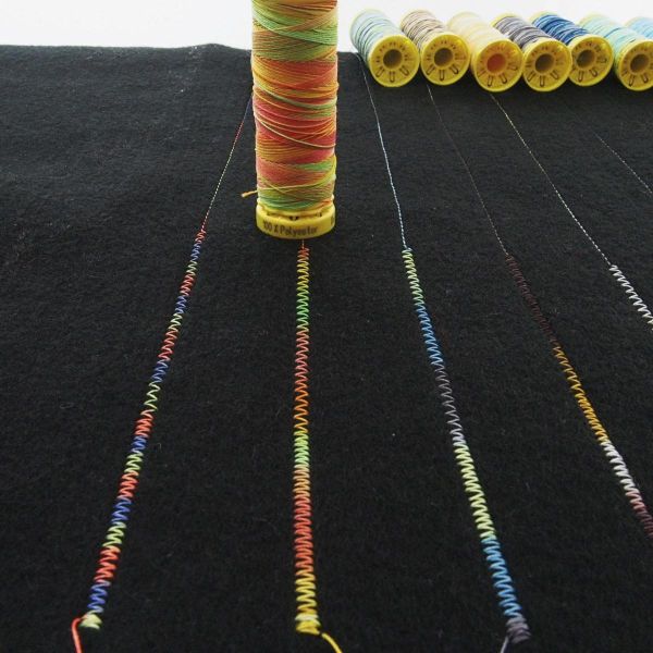 Deco Stitch 70 Multicolor Fb. 9873 - 70m Nähgarn von Gütermann - bunte Nähseide-Copy