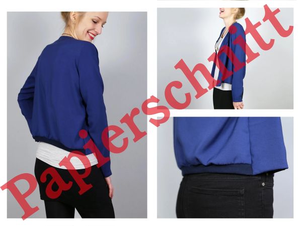 Schnittmuster FRAU TOMMA • Jacke im Stilmix von Studio Schnittreif • Gr. XS-XL