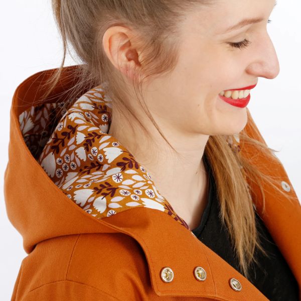 Schnittmuster FRAU KARO • gefütterter Parka von Studio Schnittreif • Gr. XS-XXL