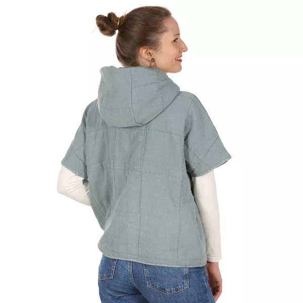 Schnittmuster FRAU KYRA • Weste mit Kapuze von Studio Schnittreif • Gr. XS-XXL