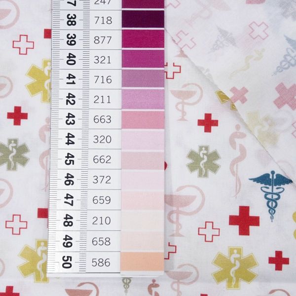 Bio Baumwolle Symbole Medizin Arzt Apotheke Kreuz Herz – Medical organic