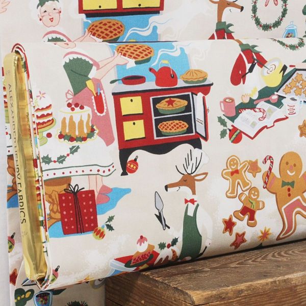 Baumwolle Engel Maria Mädchen Heiligenschein mauve gold - Coro Dorado by AHF