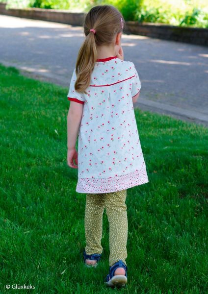 Jersey Punkte oliv khaki – Serie Susan von Swafing