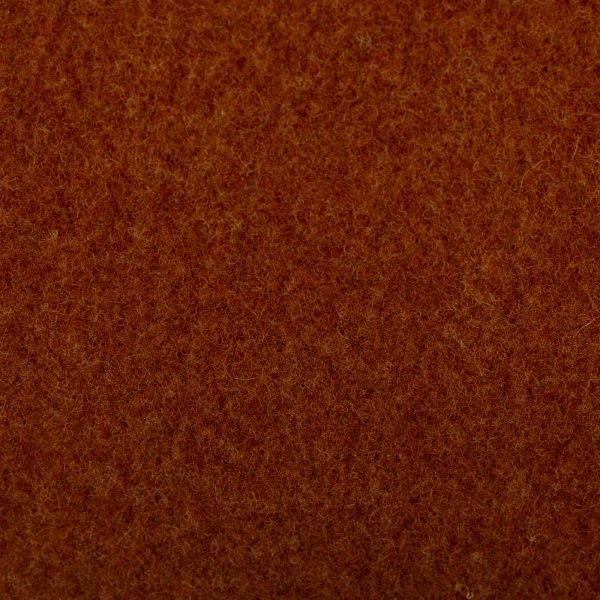 Wollfleece rost rotbraun aus 100% Schurwolle - hochwertiger Wollstoff Nena von Swafing