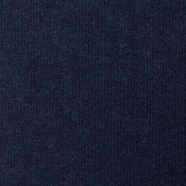 Strickstoff Bono Navy – dunkler Baumwollstrick von Swafing