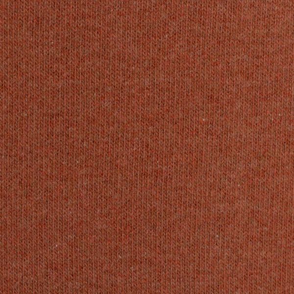Weicher dicker Strickstoff in terracotta braun – Strick Bono von Swafing