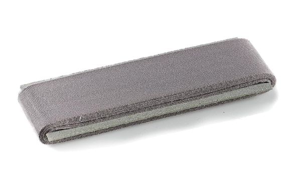 2,5m Köperband grau 3cm breit – Fischgrät Baumwoll Nahtband Einfassband Saumband Gurtband