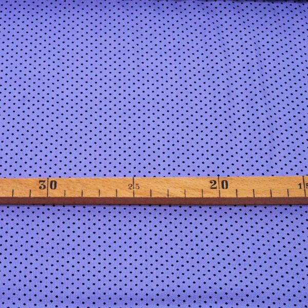 Viskose Webware Flieder mit Mini-Punkten - Viskosestoff für Sommerkleider
