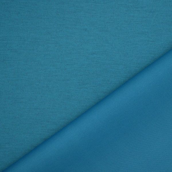 Neoprene Scuba Sweat türkis blau aus der aktuellen Fibre Mood Kollektion