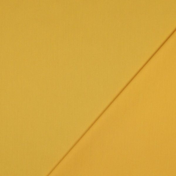 Baumwollstoff uni gelb - Baumwolle Popeline – Cotton Poplin yellow