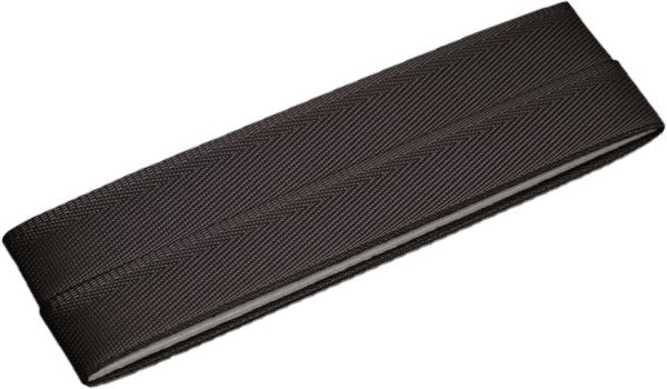 1,2m Hosenschoner Kantenband dunkelbraun - Verstärkung und Schutz für Anzughosen