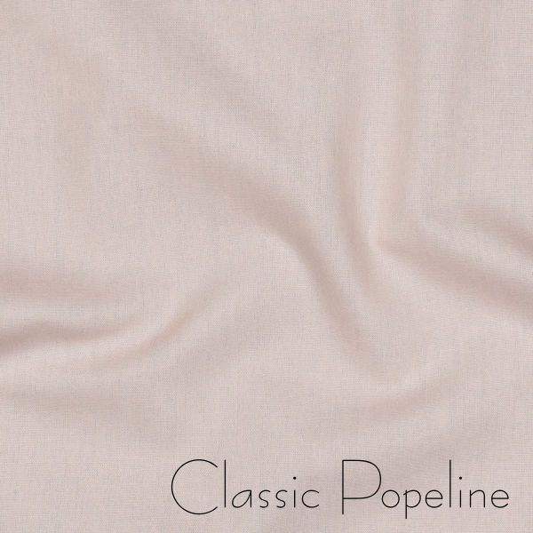 Baumwollstoff uni puder rose - Baumwolle Popeline – Cotton Poplin powder