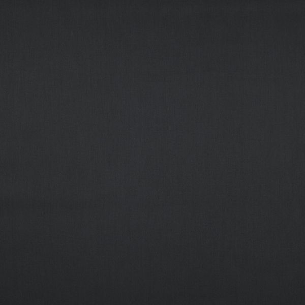 Baumwollsatin schwarz / tiefschwarz – glänzende Webware aus 100% Baumwolle