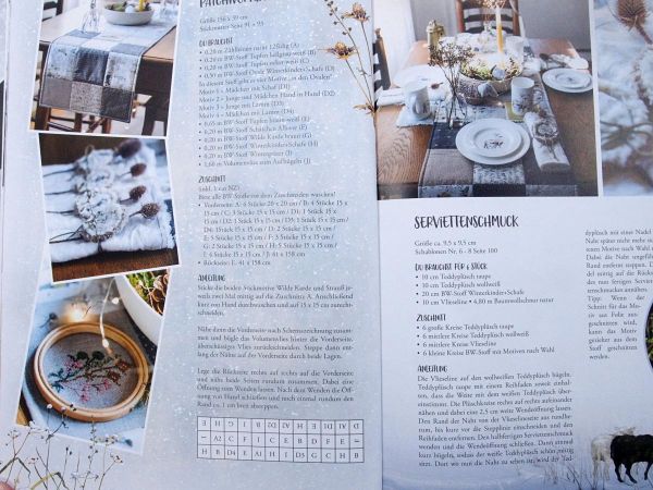 Winterfreuden - Schäfchenschöne Handarbeiten von acufactum Ute Menze