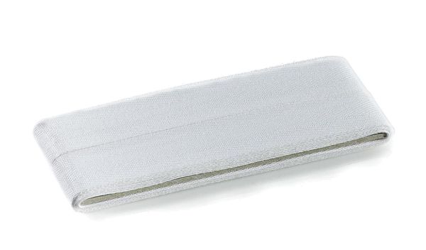 4m Köperband weiß 2cm breit – Fischgrät Baumwoll Nahtband Einfassband Saumband Gurtband