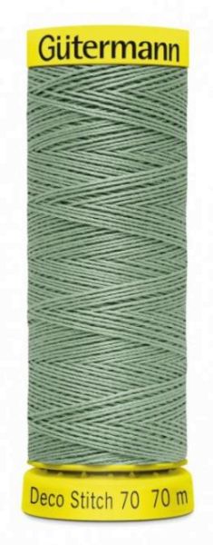 Deco Stitch 70 mint - 70m kräftiges Nähgarn Fb. 0913 von Gütermann für Zierstiche und Steppnähte
