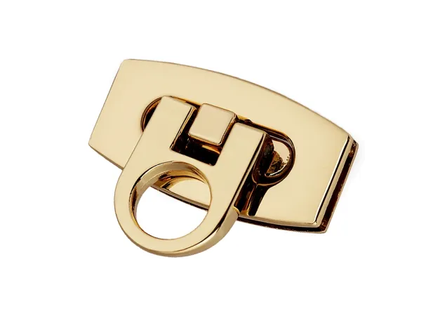 Taschen Drehverschluss gold 20x40mm für Taschen und Rucksäcke