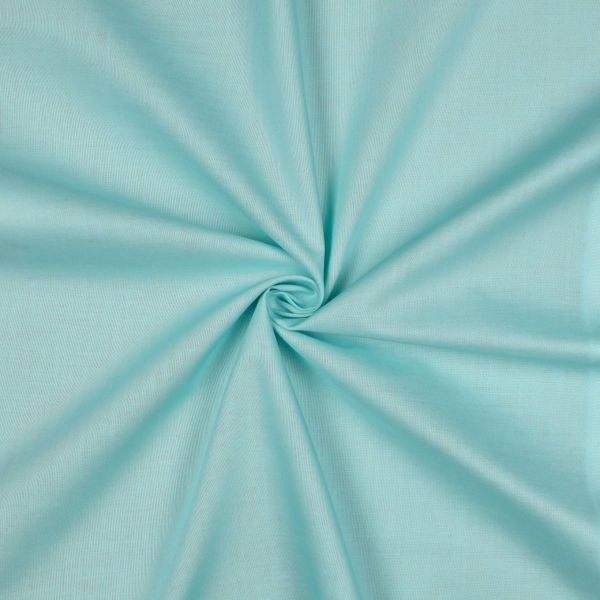Baumwollstoff uni minze - Baumwolle Popeline – Cotton Poplin mint