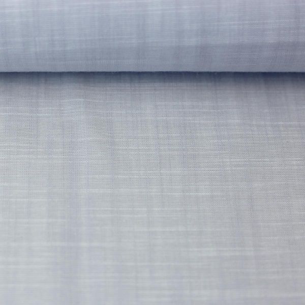 Baumwolle Chambray Leinenstruktur hellgrau – Sanna Marin von Swafing
