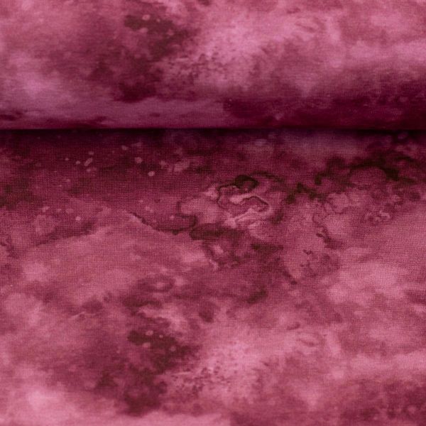 Jersey Batik in Beere - Baumwolljersey von Swafing