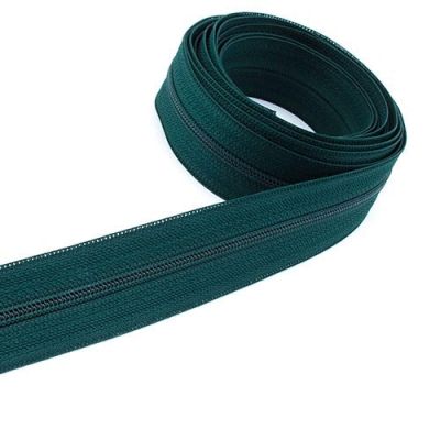 Reißverschluss endlos 3mm 5968 dunkelgrün – Opti S40 Endlosreißverschluss