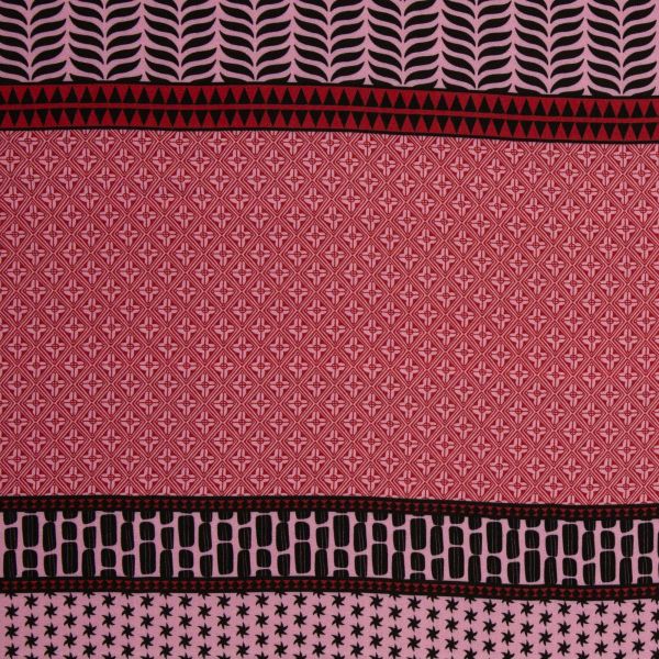 Viskose Kleider & Hosenstoff grafisch gemustert beere - Molina von Swafing by Bienvenido Colorido