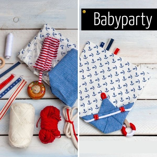 Babyparty mal anders - lasst uns für Mama und Baby schöne Dinge nähen