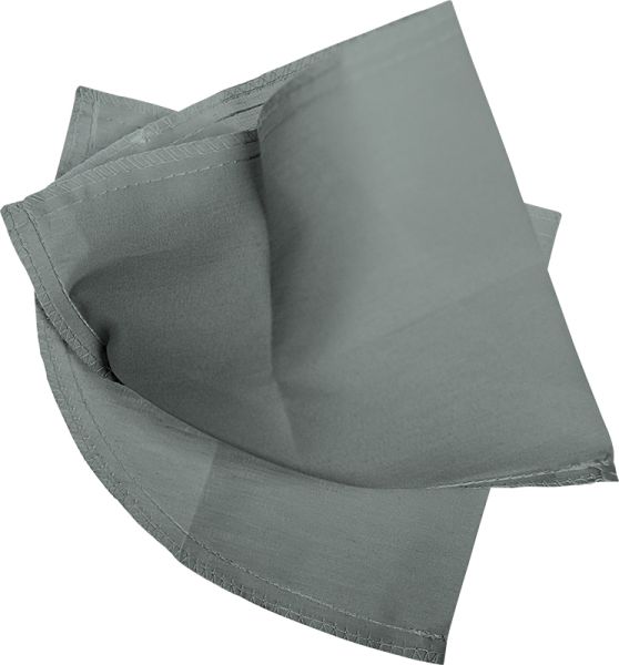 2 Ersatz Hosentaschen zum einbügeln dunkelgrau - Hosentaschen Reparatur Bügelflicken