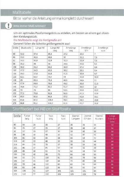 Schnittmuster Mix Kleid Ylva in 2 Längen von KiBaDoo