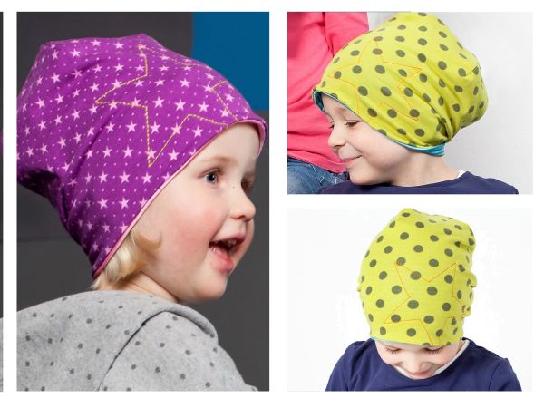 Schnittmuster BENNY • Wendebeanie für Groß und Klein von Studio Schnittreif • in 7 Größen