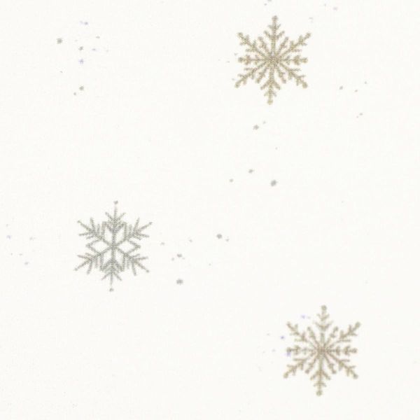 Sweat mit Schneeflocken creme - French Terry Snowflakes Beyond Nordic