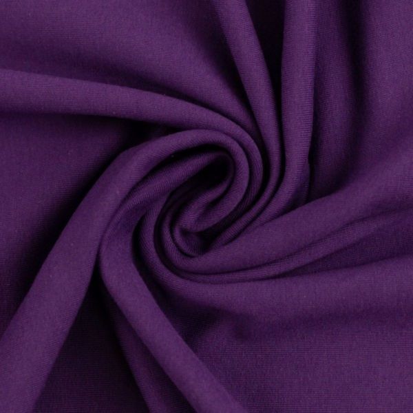 Jersey uni violett - Baumwolljersey VANESSA von Swafing