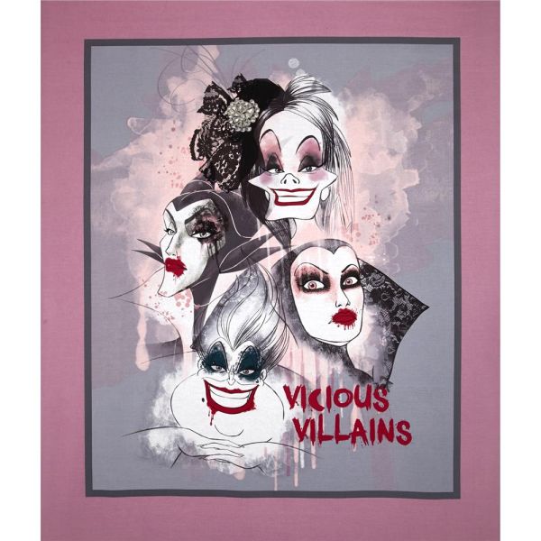 Baumwolle Disney Vicious Villains – die bösen Hexen – 90x110 cm