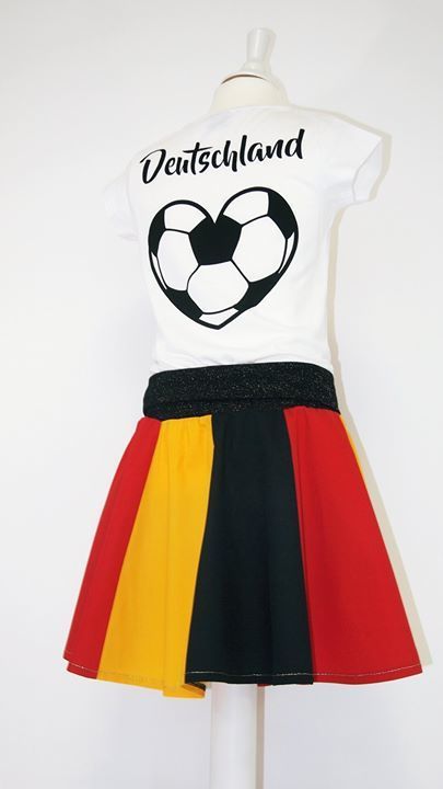 Fussball Wm Fan Outfit Tellerrock Germany Rotznasen Zuckerschnuten