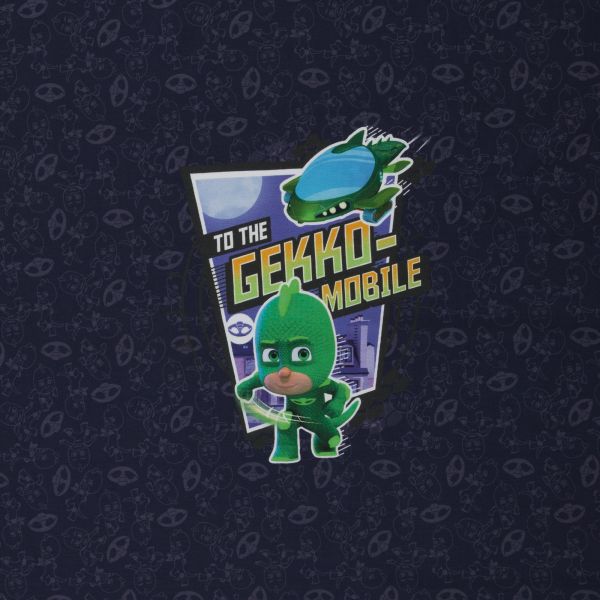 Jersey Gekko Disney PJ Masks - 50x65cm Panel für Shirt und Kissen