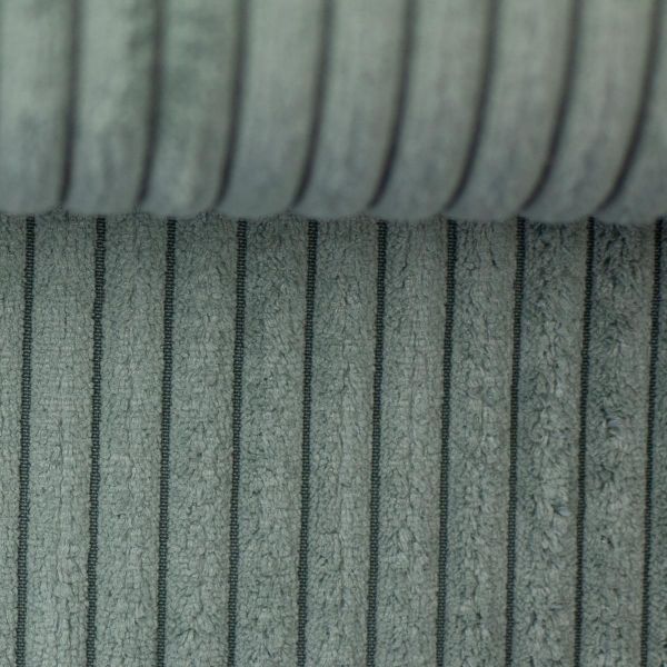 Samtcord uni mint grün – robuster Breitcordstoff für Möbel & Taschen Wanja von Swafing